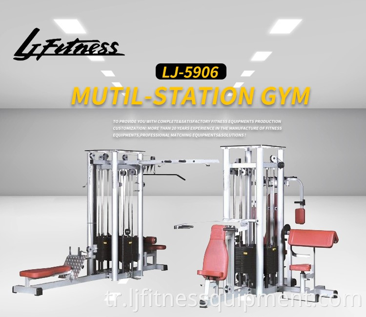 Çok İstasyonlu Spor Salonu Makinesi multi station gym machine